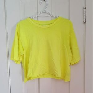 AE boxy crop tee